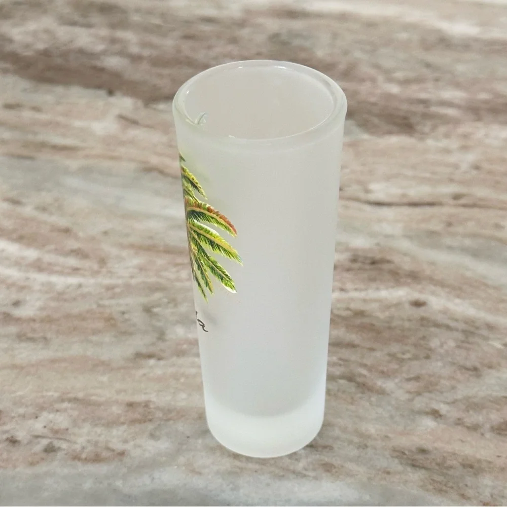 Florida Palm Tree Novelty Shot Glass- Gift - Souvenir